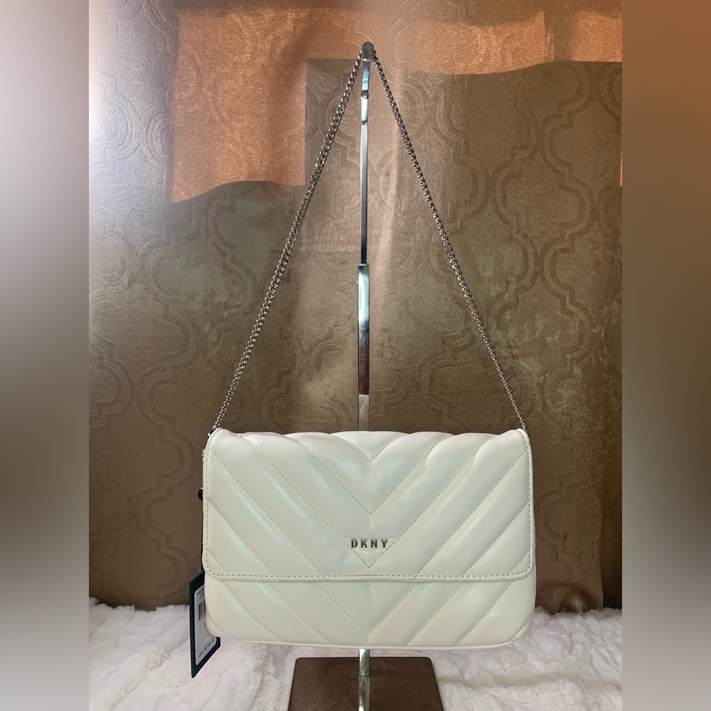 DKNY Veronica clutch, with tag